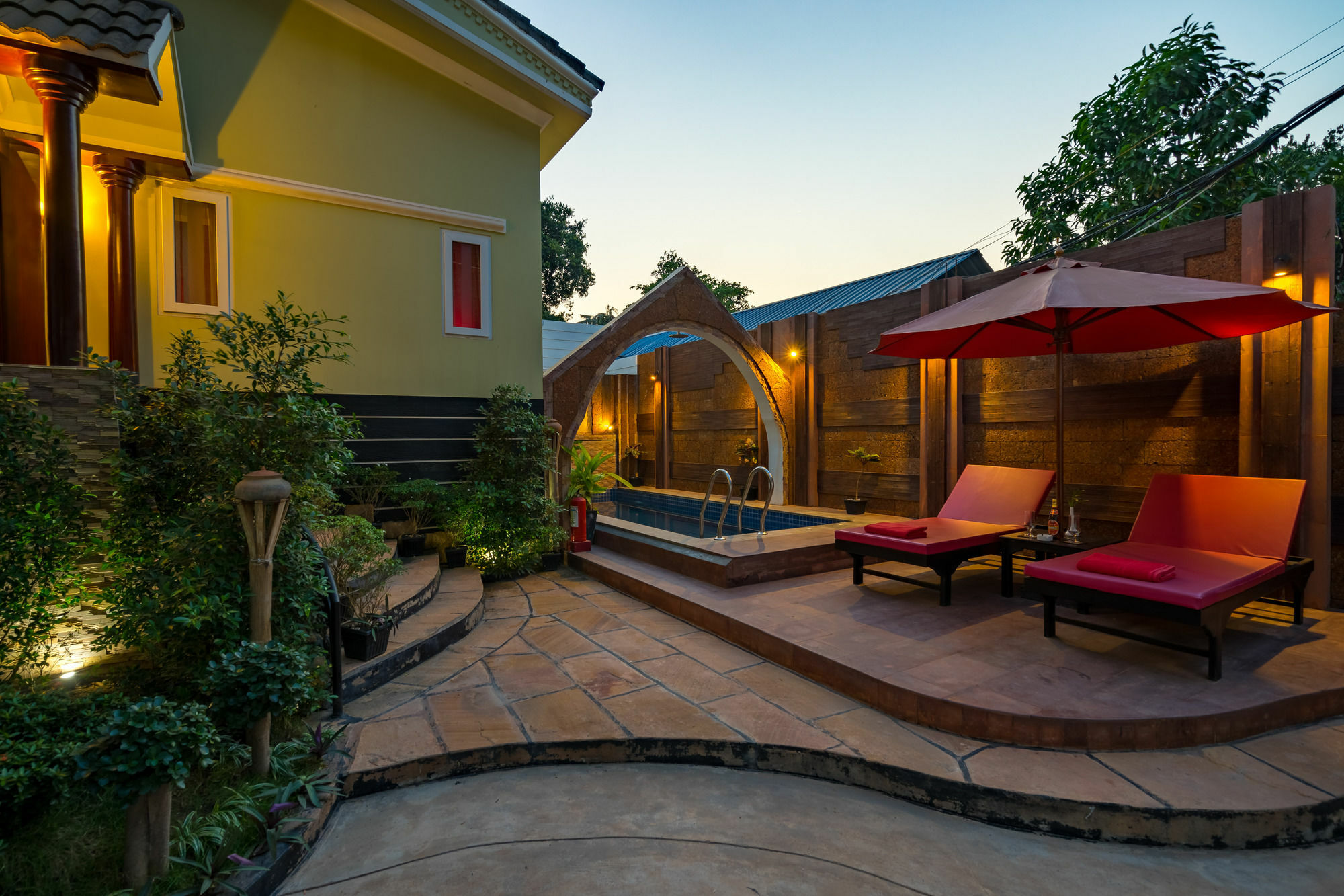 Silk D'Angkor Villa Siem Reap Exterior photo